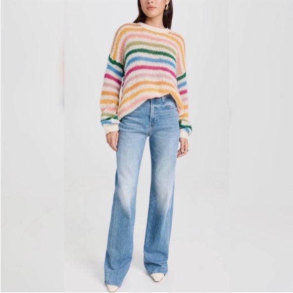 NEW Mother Superior The Lasso heel wide leg jeans - Picture 7 of 13